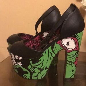 Iron fist zombie heels